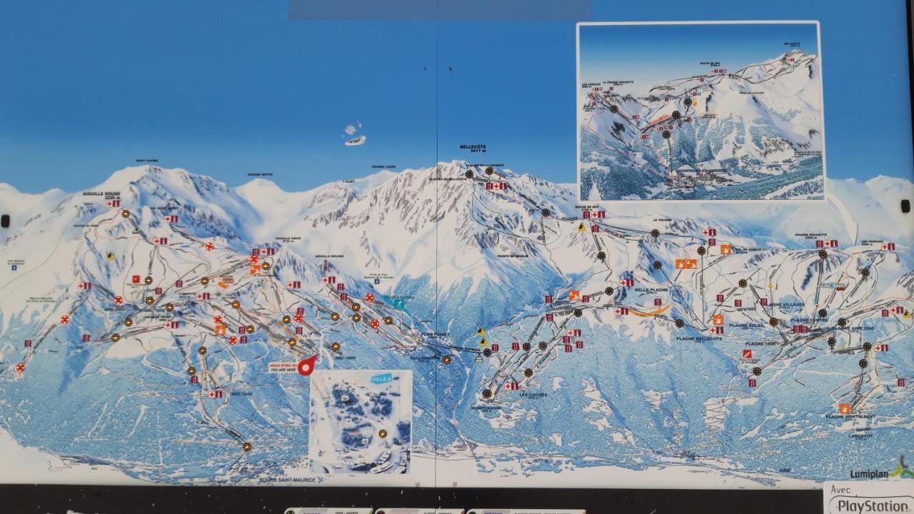 Bourg St Maurice Les Arcs 1800 Charvet Belles Challes Vue Panoramique, Nature, Bien Etre, Paisible, Espace מראה חיצוני תמונה